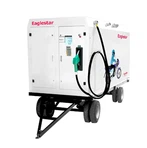 Færanleg bensínstöð á hjólum